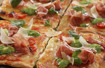 Zapiekanki z szynką parmeńską